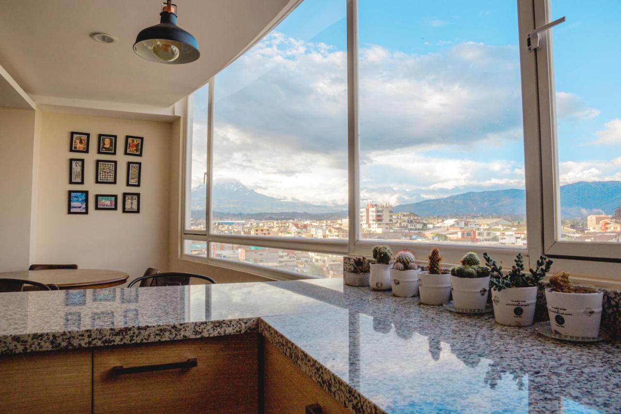 Wanderlot - Departamento Leganza - Penthouse Lujoso Apartment Riobamba Ngoại thất bức ảnh